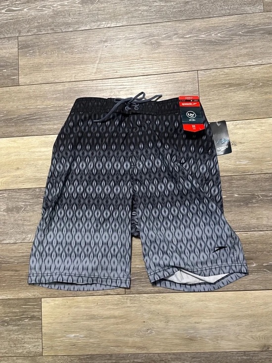 Speedo Other - Speedo Men’s Black to Gray Gradient Swim Trunks